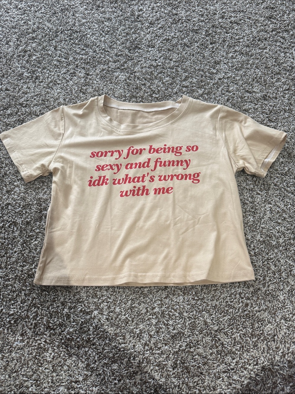 cropped tee